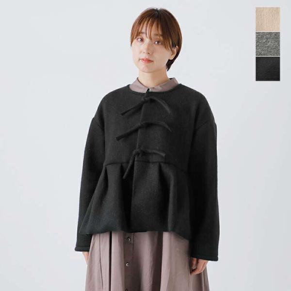 aranciato グラム g ニードル シャギー タック ウール ジャケット g