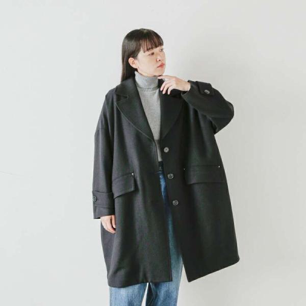 未使用級美品✨mackintosh チェスターコートブラウンウール