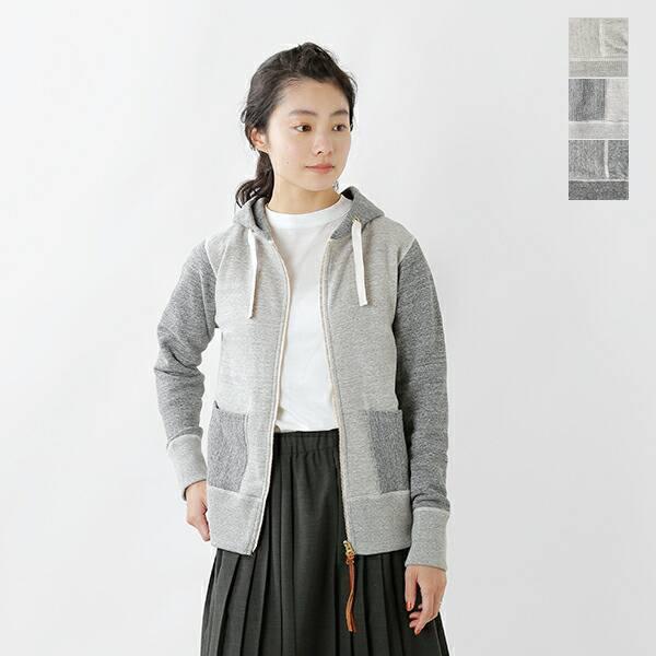 kha:ki カーキ リサイクル裏毛ユニバーサルパーカー Universal Parka