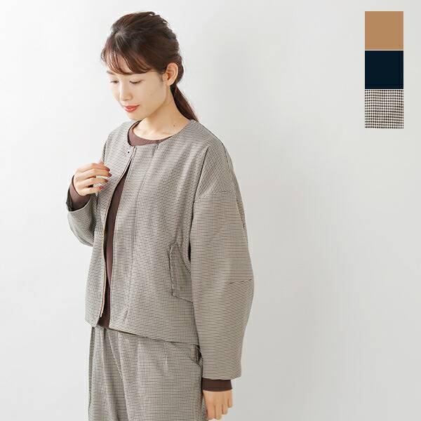 Kha Ki カーキ T Rツイルストレッチノーカラージャケット N C Twill Jacket Mil fjk140 Aranciato 通販 Paypayモール