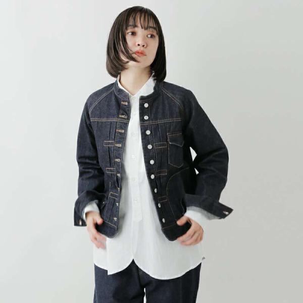 【新品未使用】スースースー デニムジャケット 38 M インディゴ 新品未使用】スースースー デニムジャケット 38 M インディゴ