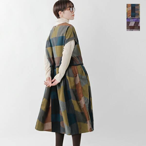 クーポン対象 Tumugu ツムグ 幾何学柄ジャガードコットンウエスト切替ギャザーワンピース 21aw新作 Aranciato 通販 Paypayモール