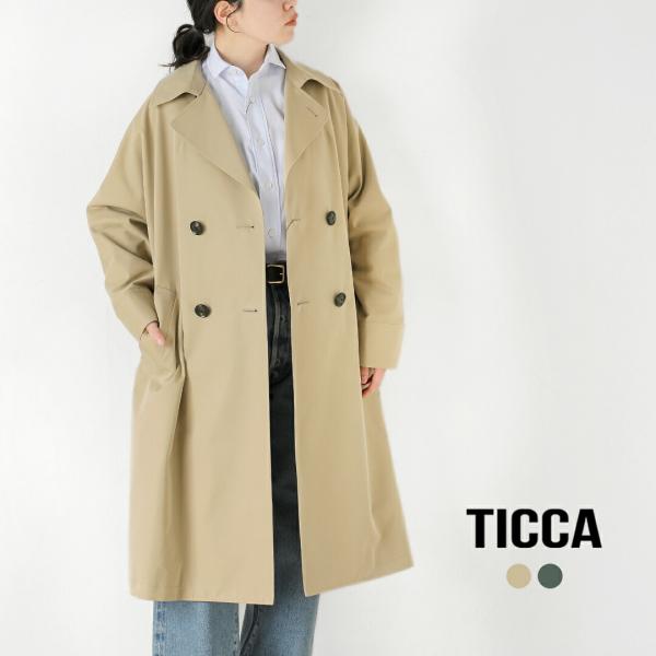 TICCA（ティッカ） コットン テント トレンチ コート tbfs-161