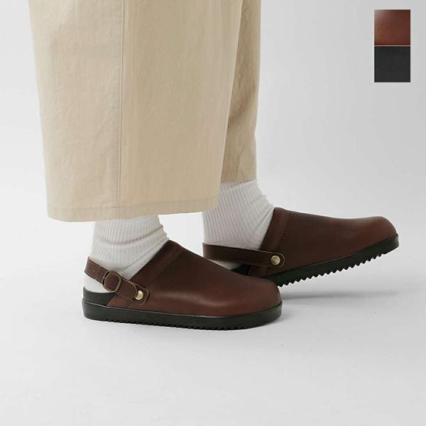 ツムグ tumugu ×hcubuch フーブ カウレザー サボ サンダル koppe tw003