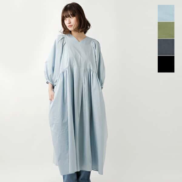 Universal Tissu ユニヴァーサルティシュ コットンシルキータイプライターvネックギャザーワンピース Ut211op034 21ss新作 Aranciato 通販 Paypayモール