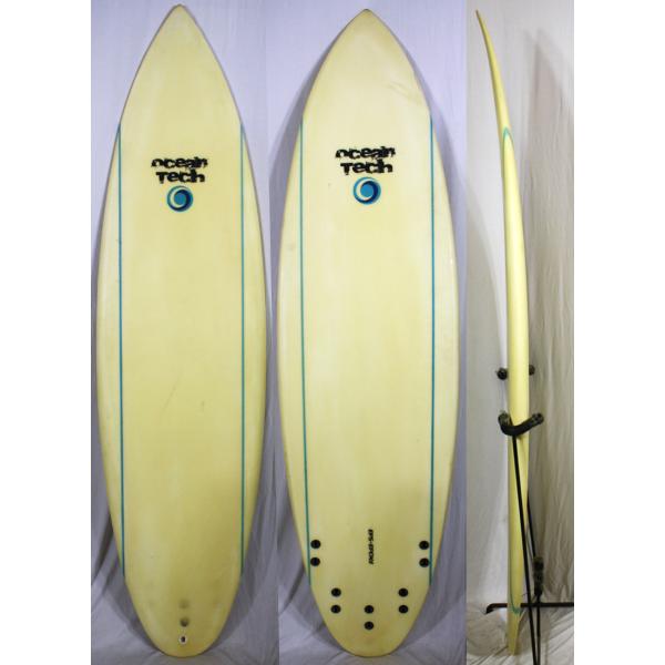サーフボード9f 中古】 Ocean Tech SurfBoard サーフボード [clear] 182cm