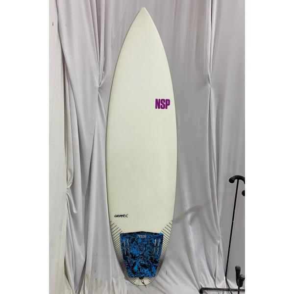 中古】NSP (エヌエスピー) CHOPSTIX モデル ショートボード [CLEAR] 6