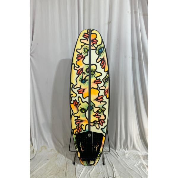 Smooth bodyオーダーサーフボード 中古】SMOOTH BODY (スムースボディー) ショートボード [PAINT×BLACK