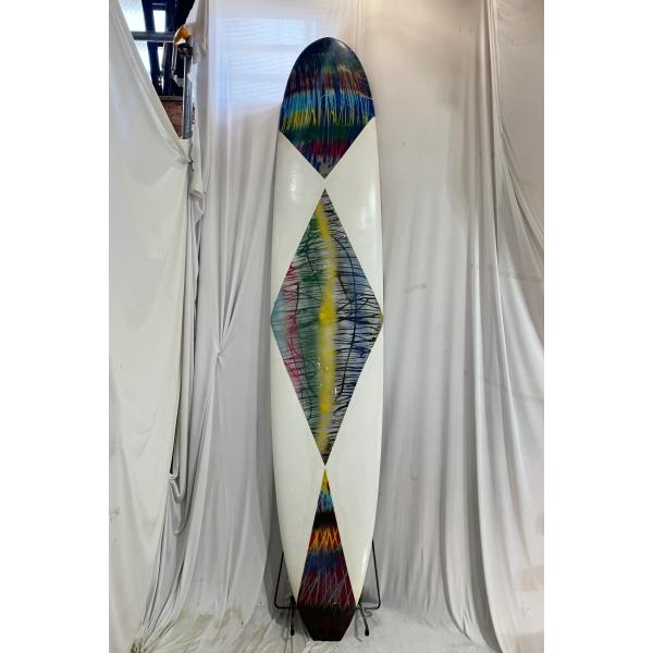 新品未使用　ロングボード ホワイト 中古】ノーブランド品 ロングボード [WHITE×PAINT] 10'0 1/2