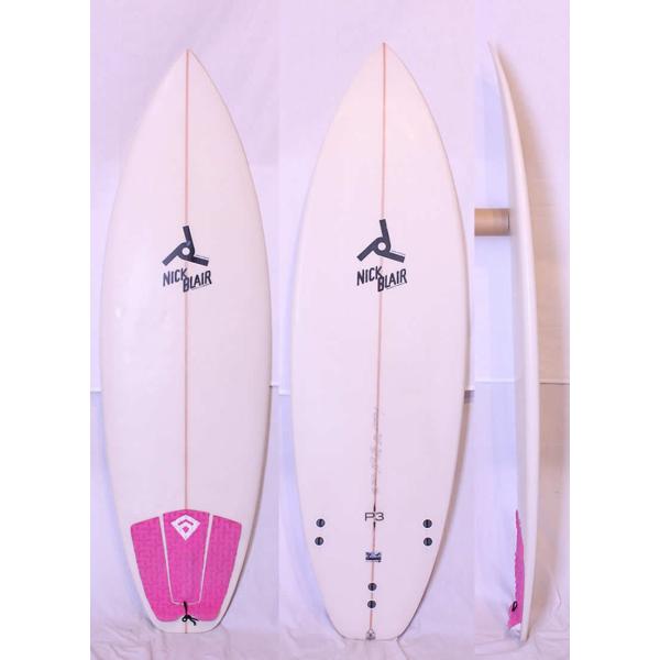 ショートボード　5’9” 中古】JOISTICK（ジョイスティック）サーフボード ［Clear］5'9