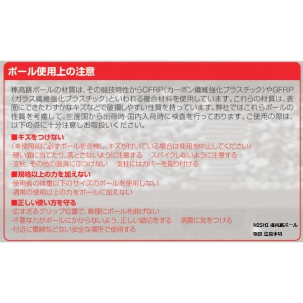 Cng400 ニシスポーツ 送料無料 4 00m ノルディックポール 送料無料 4 00m 棒高跳用ポール Nordic 受注生産 直送品 Nishi Cng400 アラスポ Araspo Nordic