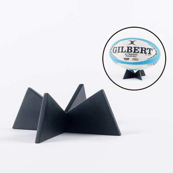 ギルバート　ボールスタンド　木製・サイズ：幅13.5cm×高さ5cm・素材：木製・5，4，3号球に対応※こちらはスタンドのみとなります。　ボールはついてませんのでご注意ください。【 取寄せ品 】※在庫状況は常に変動しています。ご注文受付後に...