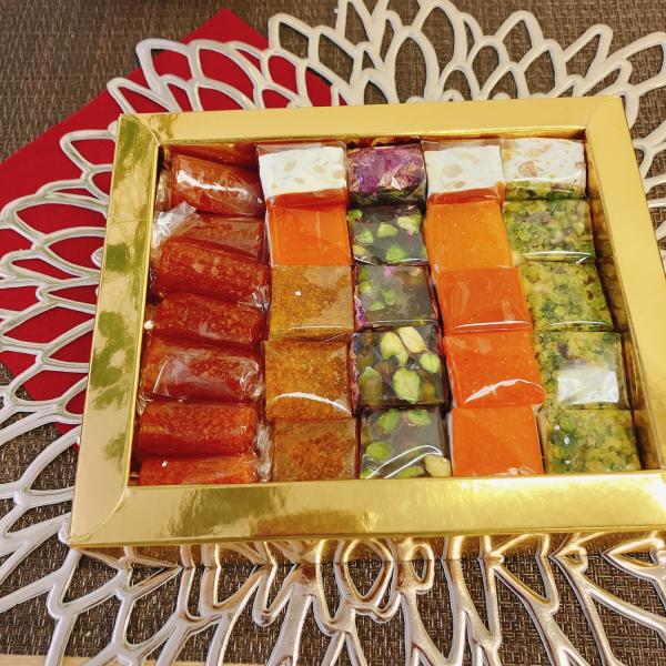 おいしい 女子会 スィーツ 彩り豊かインスタ映え マルバン ヌガーミックス 440ｇ5種25個 薔薇やピスタチオやアプリコット 送料無料  ホワイトデー 超PayPay祭り