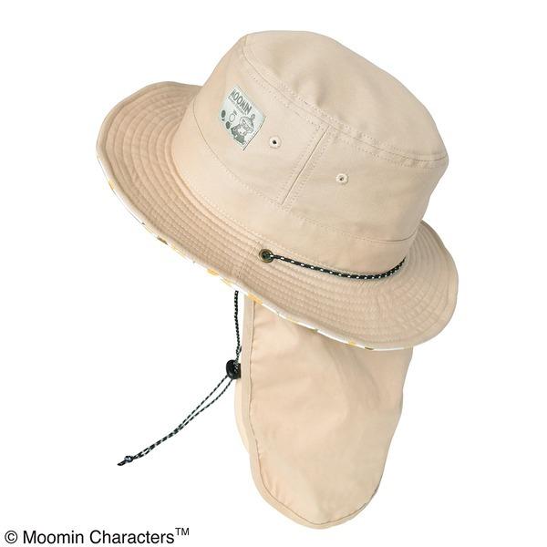 保育士さん 帽子 アウトドア ムーミン サファリハット 日除け付き フルーツベージュ Ds Araya 通販 Yahoo ショッピング