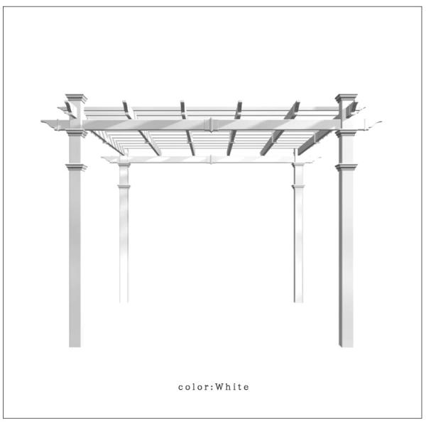 パーゴラ Diy キット ガーデンアーチ セット 樹脂 腐らない Pvc カット可能 連結可能 組み立て式 日棚棚 ベネチアンパーゴラ10x10 バイナルフェンス 300kgサイズ Buyee Buyee 日本の通販商品 オークションの入札サポート 購入サポートサービス