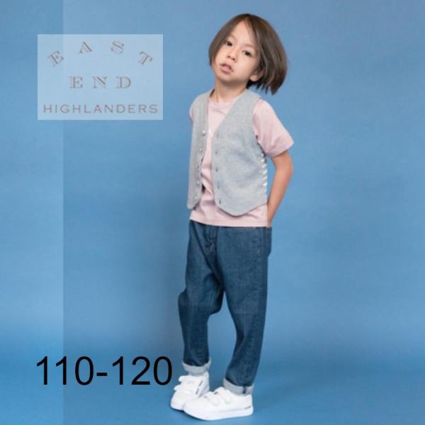 ボーダー 無地 切替 ベスト キッズ 110 120 EAST END HIGHLANDERS  