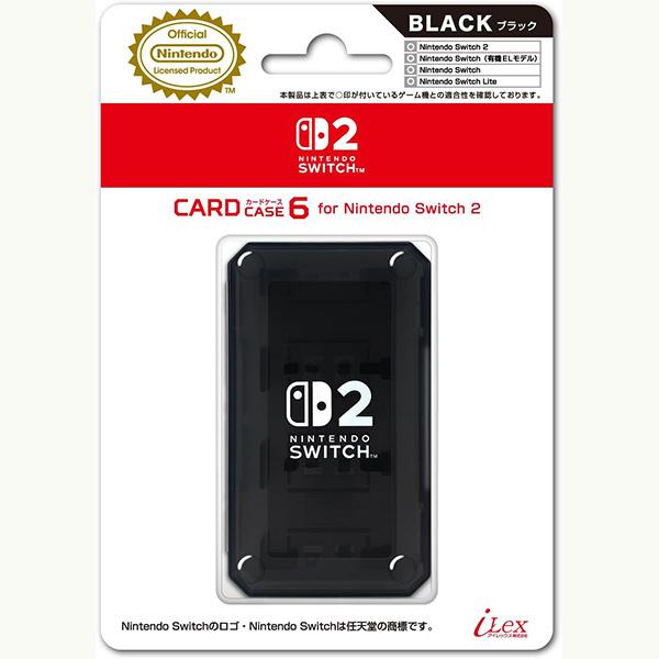【新品】Switch2 iLEX カードケース6 (ブラック)