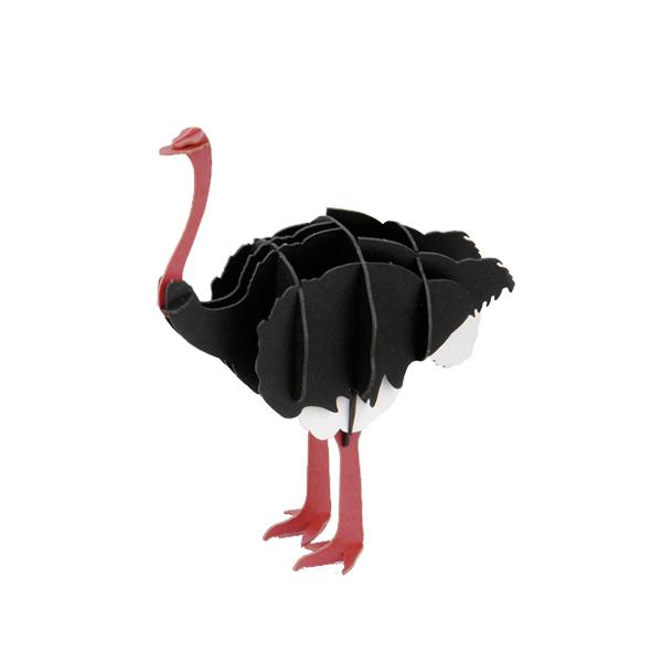 新品 ３ｄペーパーパズル ダチョウ赤 黒 ウラノ アークオンライン Mini 通販 Yahoo ショッピング