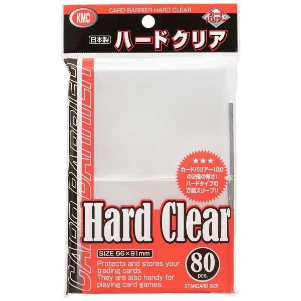新品】KMC カードバリアー ハードクリア [66×91mm]〔80枚入〕 : アーク