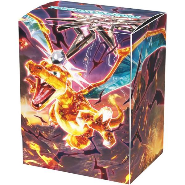 新品】ポケモンカードゲーム デッキケース 悪テラスタルリザードン