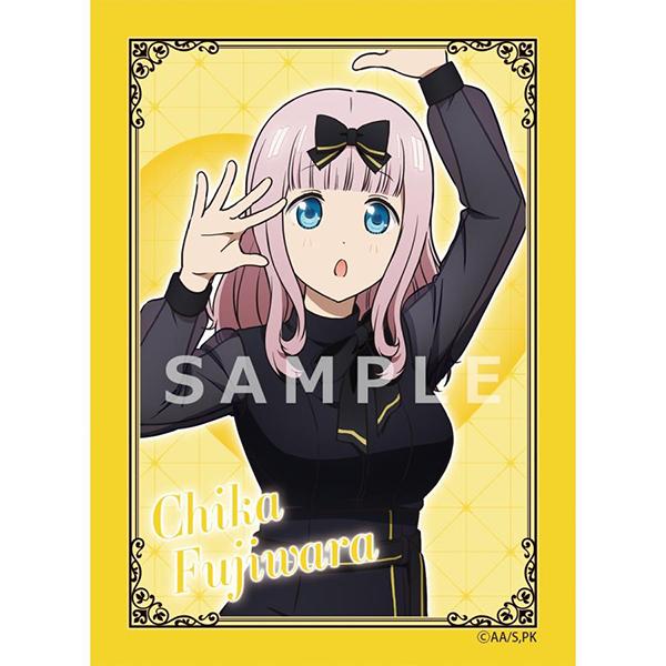 新品】キャラクタースリーブ アニメ かぐや様は告らせたい 藤原千花