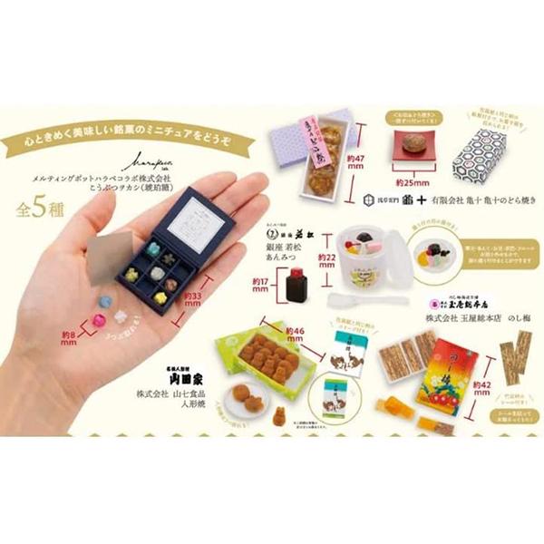 新品】ケンエレファント 銘菓 ミニチュアコレクション 第4弾：BOX《12