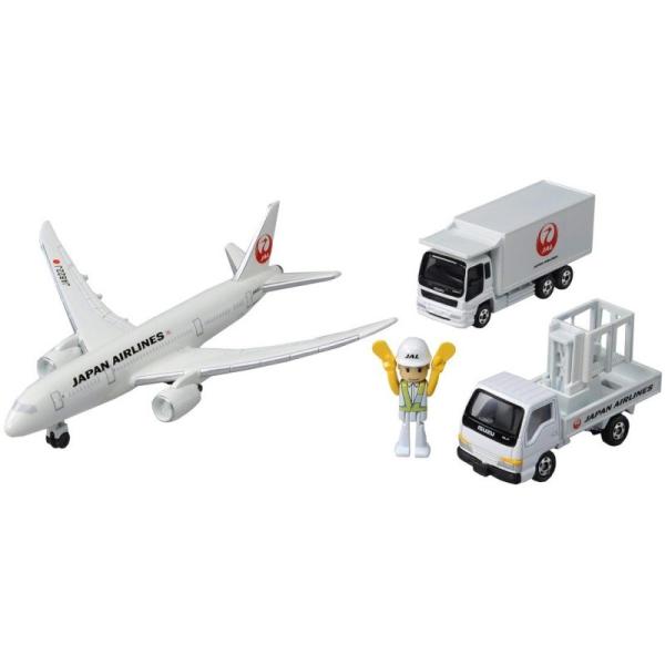 トミカ JAL 空港シリーズ タカラトミー（TAKARA TOMY） 【新品】トミカ 787エアポートセット JAL