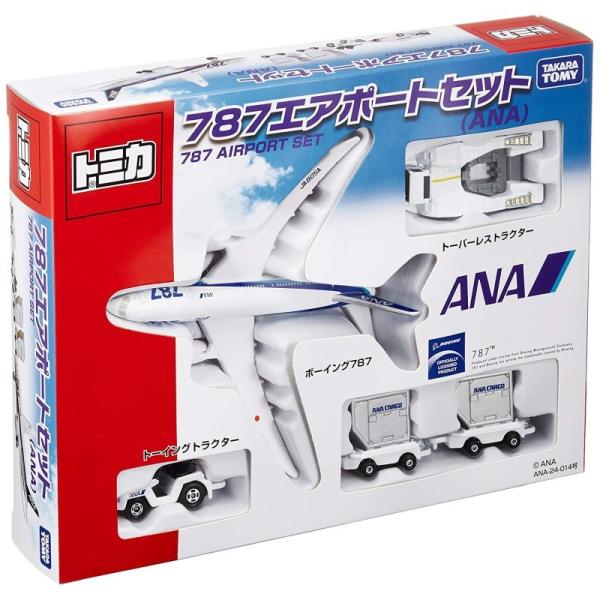 トミカ ギフトセット 787エアポートセット(ANA)