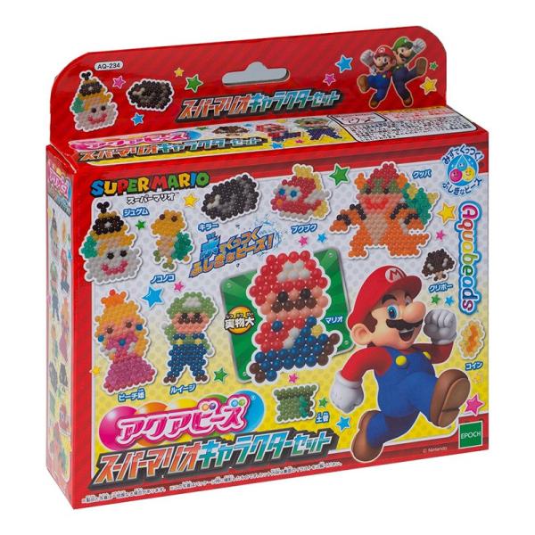 エポック社 アクアビーズ スーパーマリオ キャラクターセット AQ エポック社 アクアビーズ スーパーマリオ キャラクターセット AQ