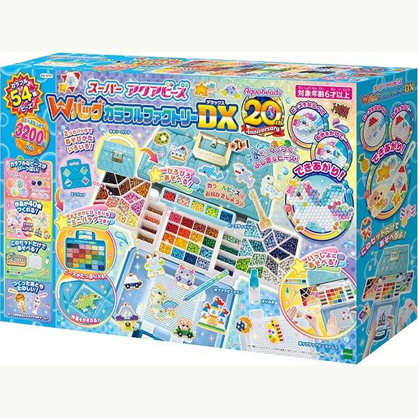 エポック社（EPOCH） 【新品】スーパーアクアビーズ Wバッグ カラフル