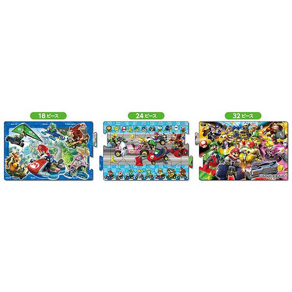 アポロ社 【新品】幼児用パズル ステップパノラマパズル マリオカート