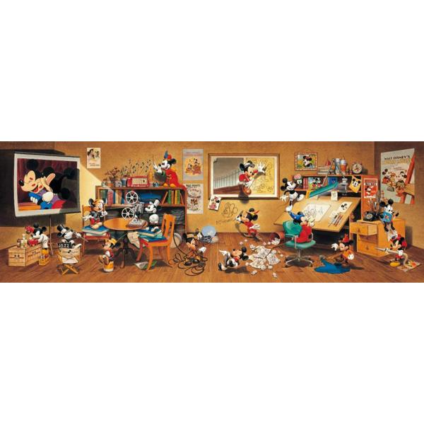 ディズニー ジグソーパズル ミッキーマウス フレーム付き ディズニー パズル（やのまん） シルエット専用フレーム