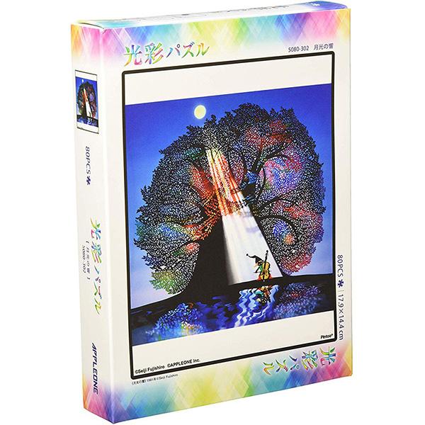 新品】ジグソーパズル 藤城清治【光彩】月光の響 80ピース : アーク