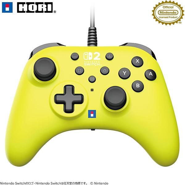 新品】Switch2 HORI ホリパッド TURBO (ライムイエロー) : アーク