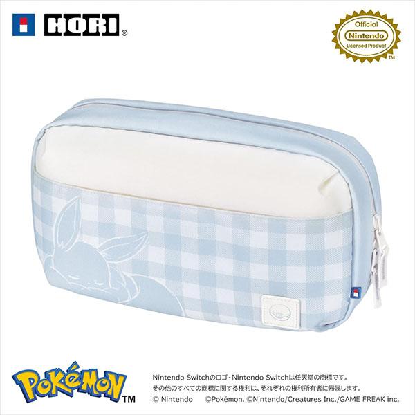 新品】Switch2 HORI リバーシブルまるごと収納バッグ もふもふイーブイ