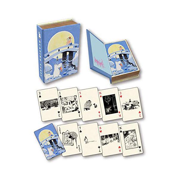 エンスカイ 【新品】トランプ ブック型 ムーミン ムーミン谷の冬