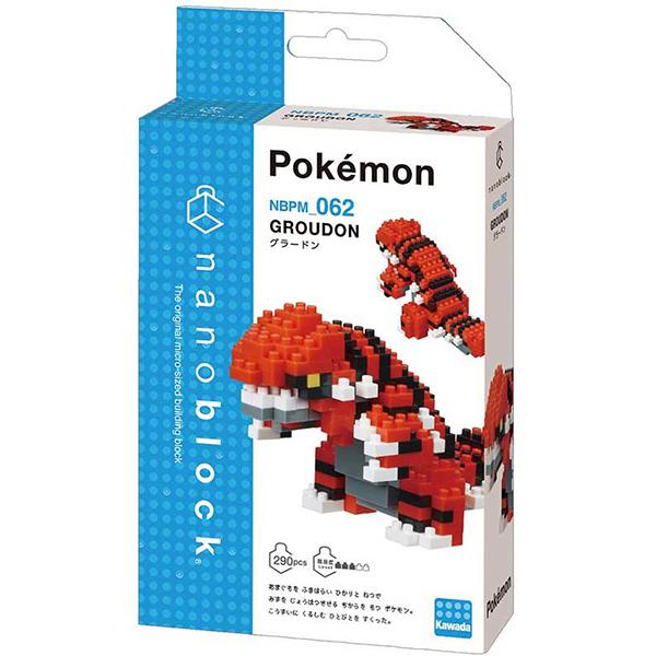 なんでも雑貨 グラードンのみ カワダ 【新品】nanoblock(ナノブロック) ポケットモンスター
