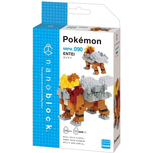 カワダ ナノブロック Nanoblock ポケットモンスター エンテイ Nbpm 090 ブロック 価格比較 価格 Com