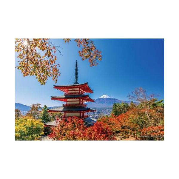 きたやまページ やのまん 【新品】ジグソーパズル 新倉山浅間公園の秋景色-山梨 108