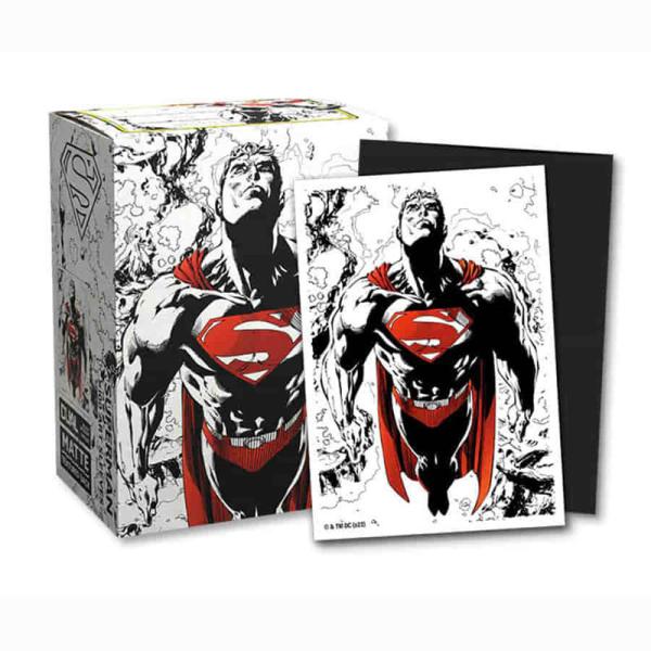 ドラゴンシールド　アートマット　スーパーマン　統率者　EDH スリーブ 新品】ドラゴンシールド スリーブ スタンダードサイズ Matte Dual Art
