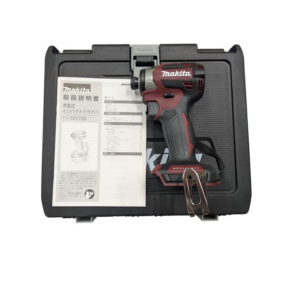 マキタ　TD171Dフルセット　インパクトドライバ　オーセンティックレッド 楽天市場】限定色 マキタ 18V インパクトドライバー TD173DZAR