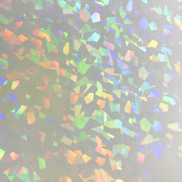 透明ホログラムシート シールタイプ 各種デザイン 【100mm*70mm