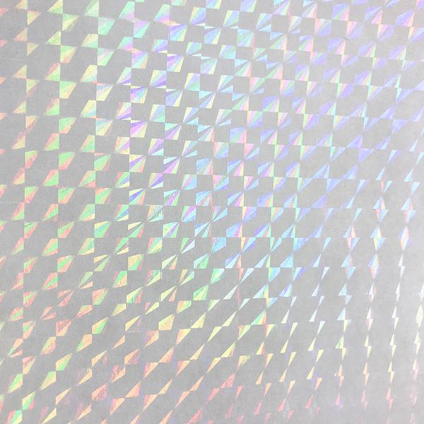 透明ホログラムシート シールタイプ 各種デザイン 【100mm*70mm