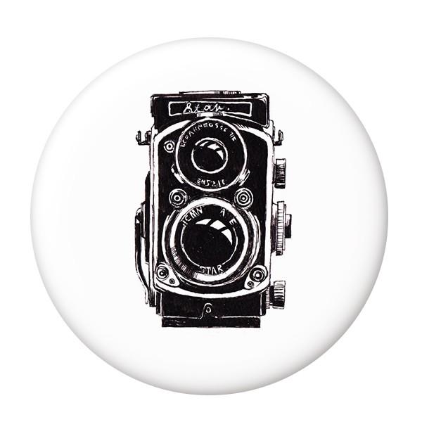 モノトーンカメラ缶バッジ 二眼手書き フックピンタイプ Buyee Buyee 日本の通販商品 オークションの代理入札 代理購入