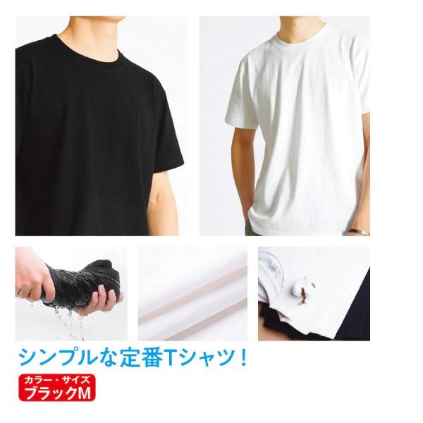 期間限定セール 無地半袖Tシャツ 選べる2色