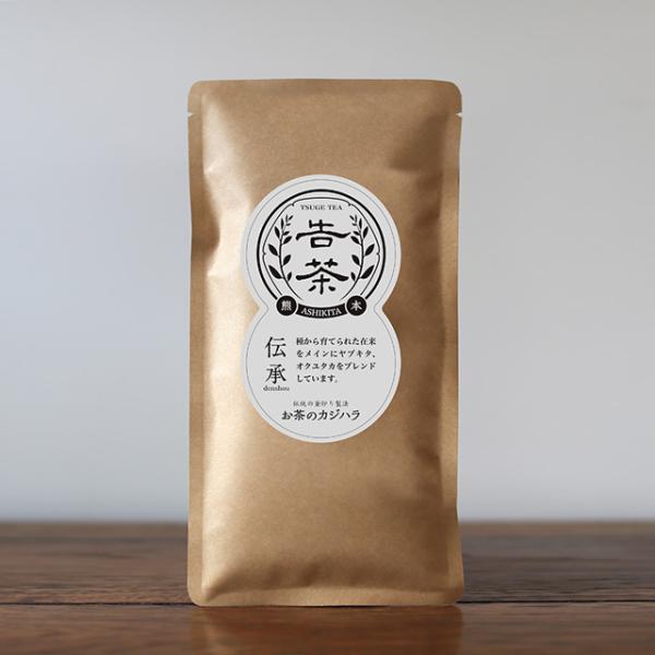 お茶のカジハラ 伝承 80g 釜炒り茶 在来種 新茶
