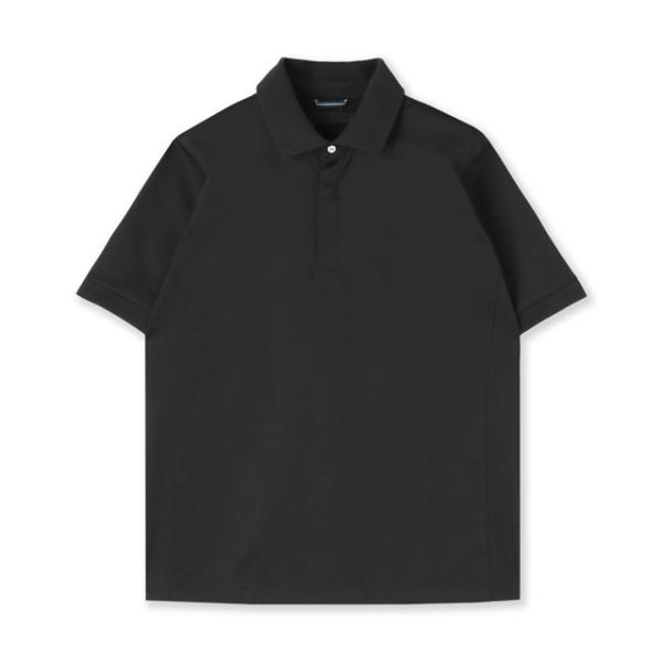 junhashimoto ジュンハシモト 101SERIBU ポロシャツ 黒 3 junhashimoto（ジュンハシモト） ポロシャツ 101SERIBU POLO : アーク