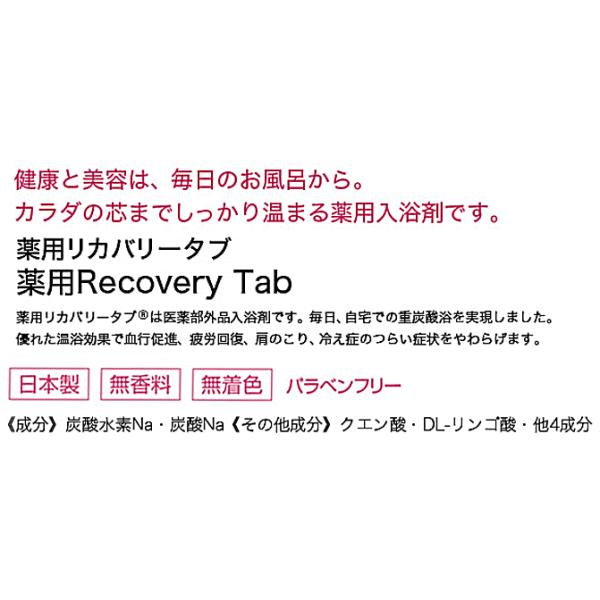 薬用リカバリータブ100錠 薬用recovery Tab 重炭酸イオン浴 ホットタブレット Buyee 日本代购平台 产品购物网站大全 Buyee一站式代购 Bot Online