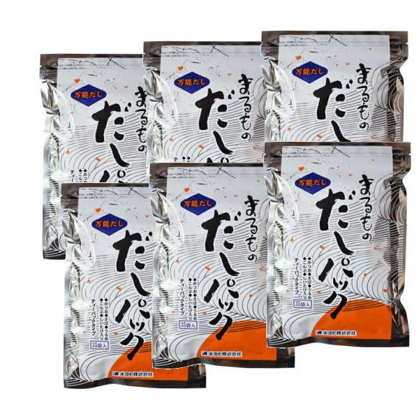 お得セット！【8.8g×55包入】６個セット化学調味料やエキス粉末などには、作られた旨味は存在しますが、同時にしつこさもあるものです。「まるものだしパック」は自然を感じさせる風味を大切にし、素材本来の味を活かしつつも、しっかりとした旨味とコ...