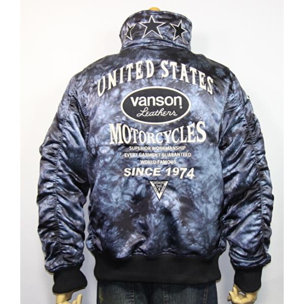 VANSON VANSON・バンソン モーターサイクル ハイネック MA-1 フライト